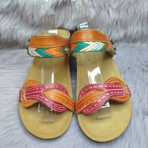 Lartiste Spring Step Rinjani Leather Comfort Walking Sandals Women Sz 7.5-8 38